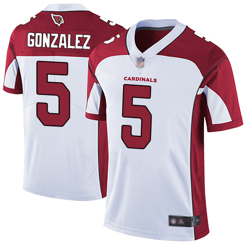 Arizona Cardinals Limited White Men Zane Gonzalez Road Jersey NFL Football 5 Vapor Untouchable